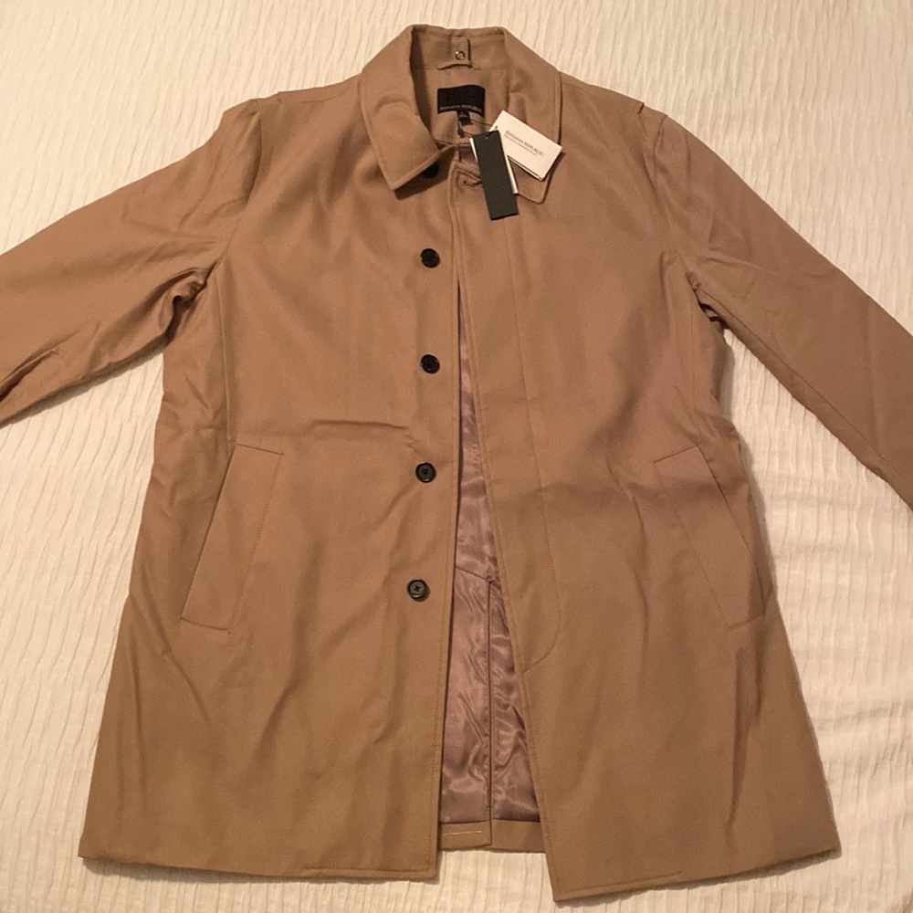 Banana Republic Men’s Water-Resistant Mac Jacket